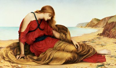 Arianna a Naxos, 1877 da Evelyn De Morgan